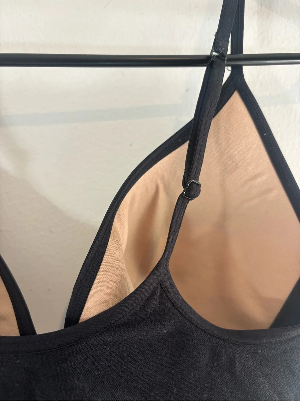 Jockey Women’s XL Adjustable Straps Padded Light Black Sport Bra Athletic